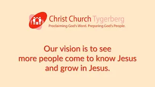 Annual General Meeting – Christ Church Tygerberg 2022